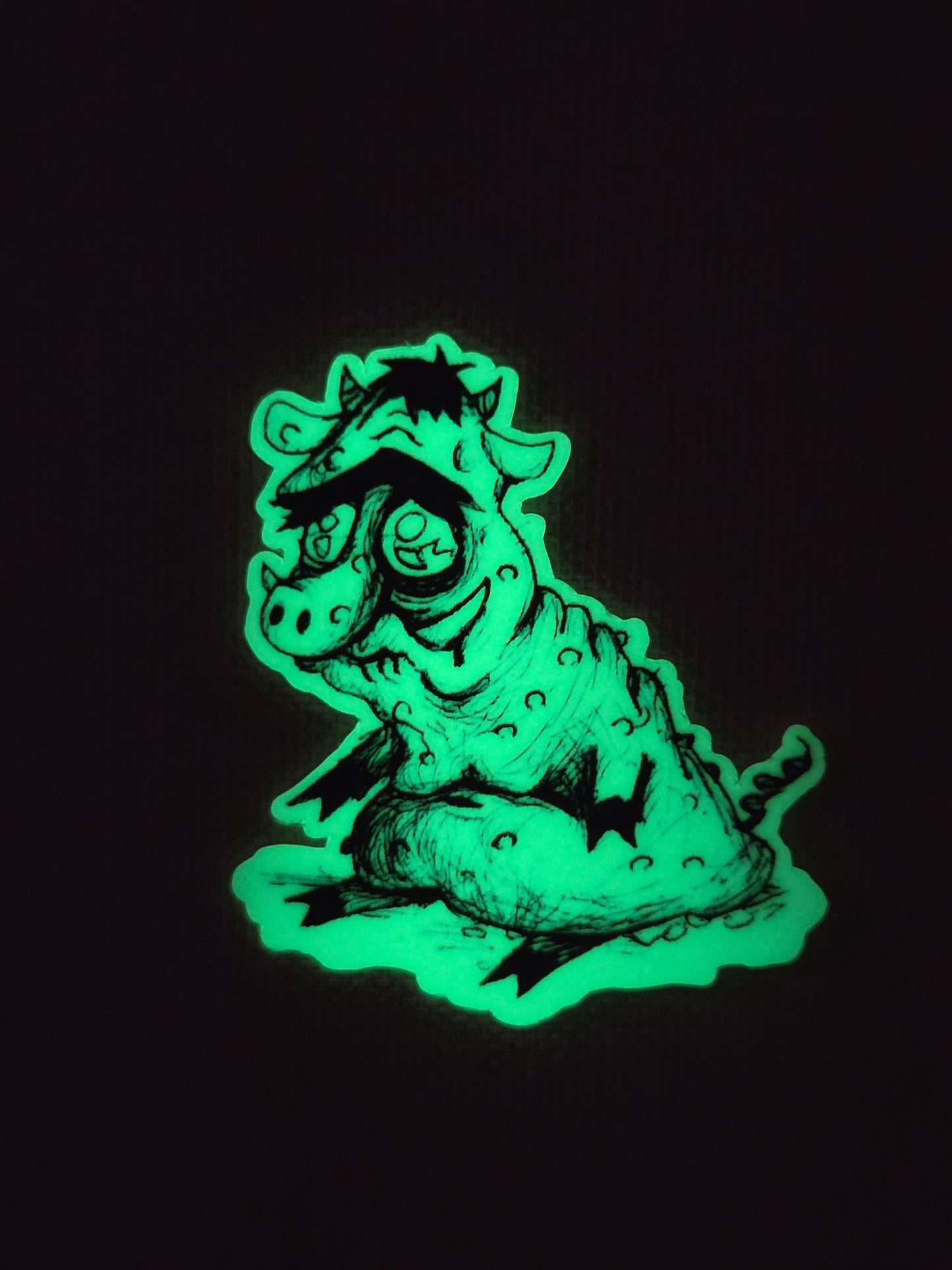 Glow-in-the dark Holo Squonk