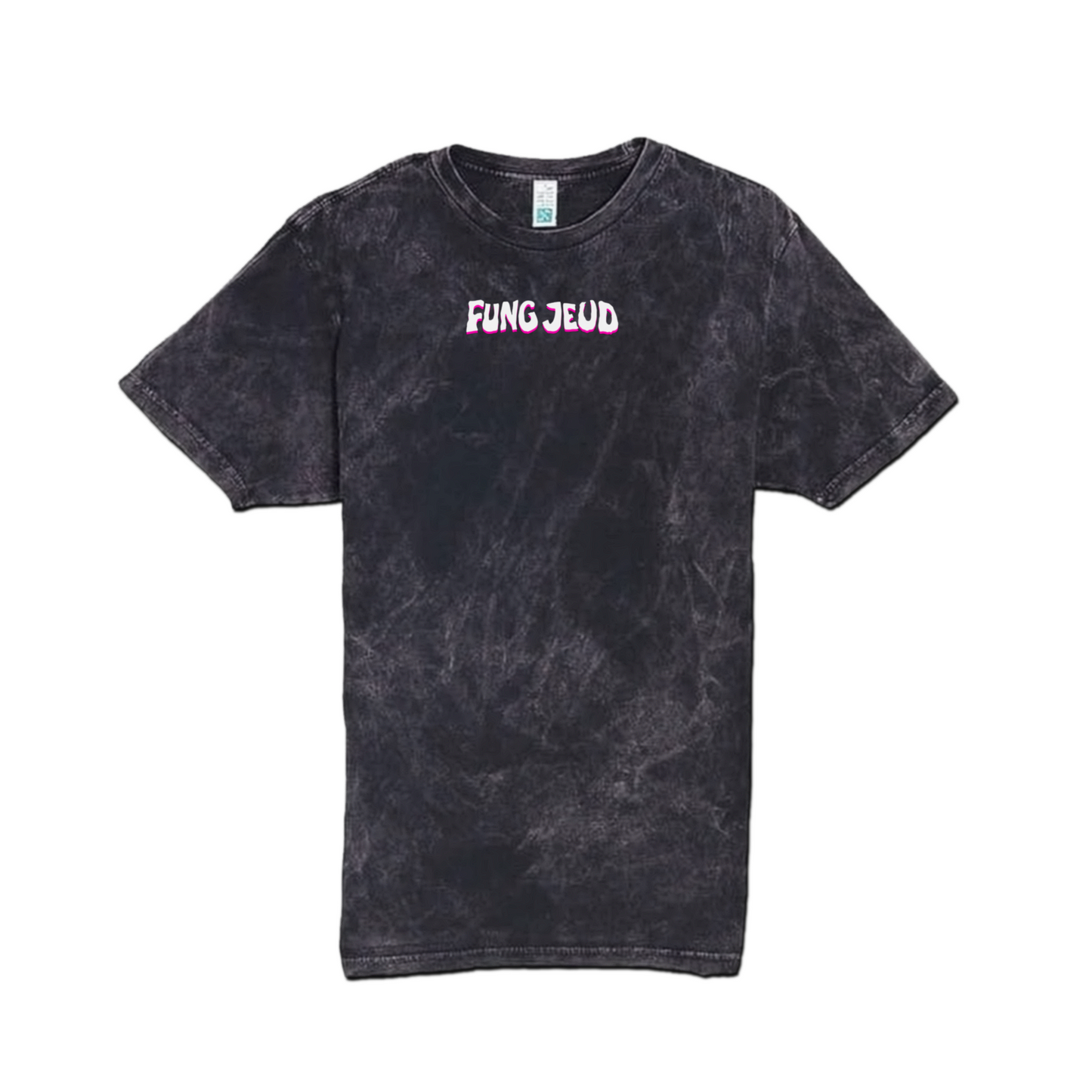 'Mortal Coil' Vintage Stonewashed Graphic Tee — Psychedelic Acid Punk Art