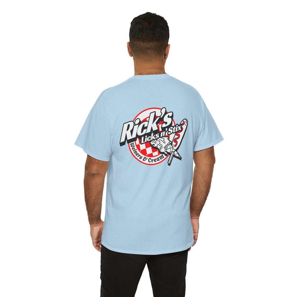 Rick's Licks n' Stix -Official T shirt