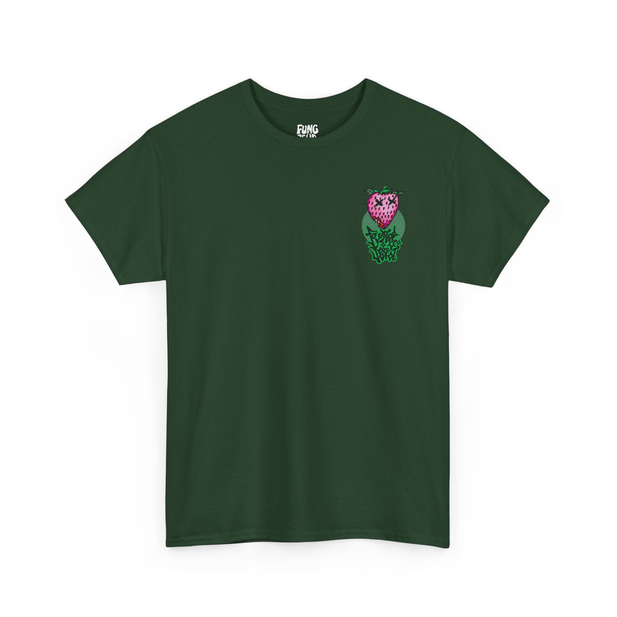 Strawberry Girl Anime Tee — Cute Kawaii Graphic T-Shirt