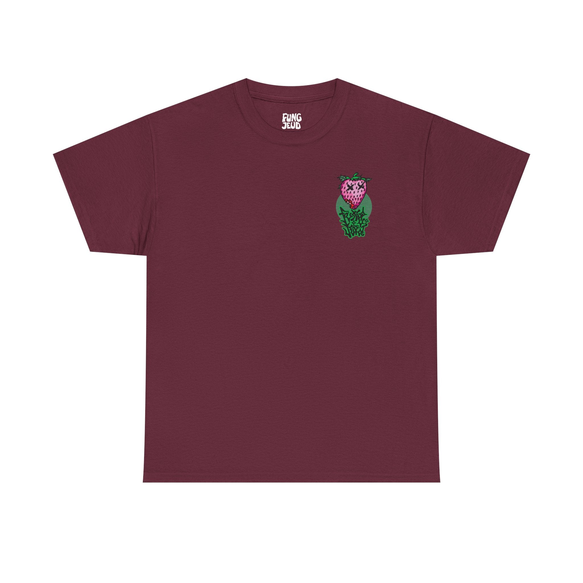 Strawberry Girl Anime Tee — Cute Kawaii Graphic T-Shirt