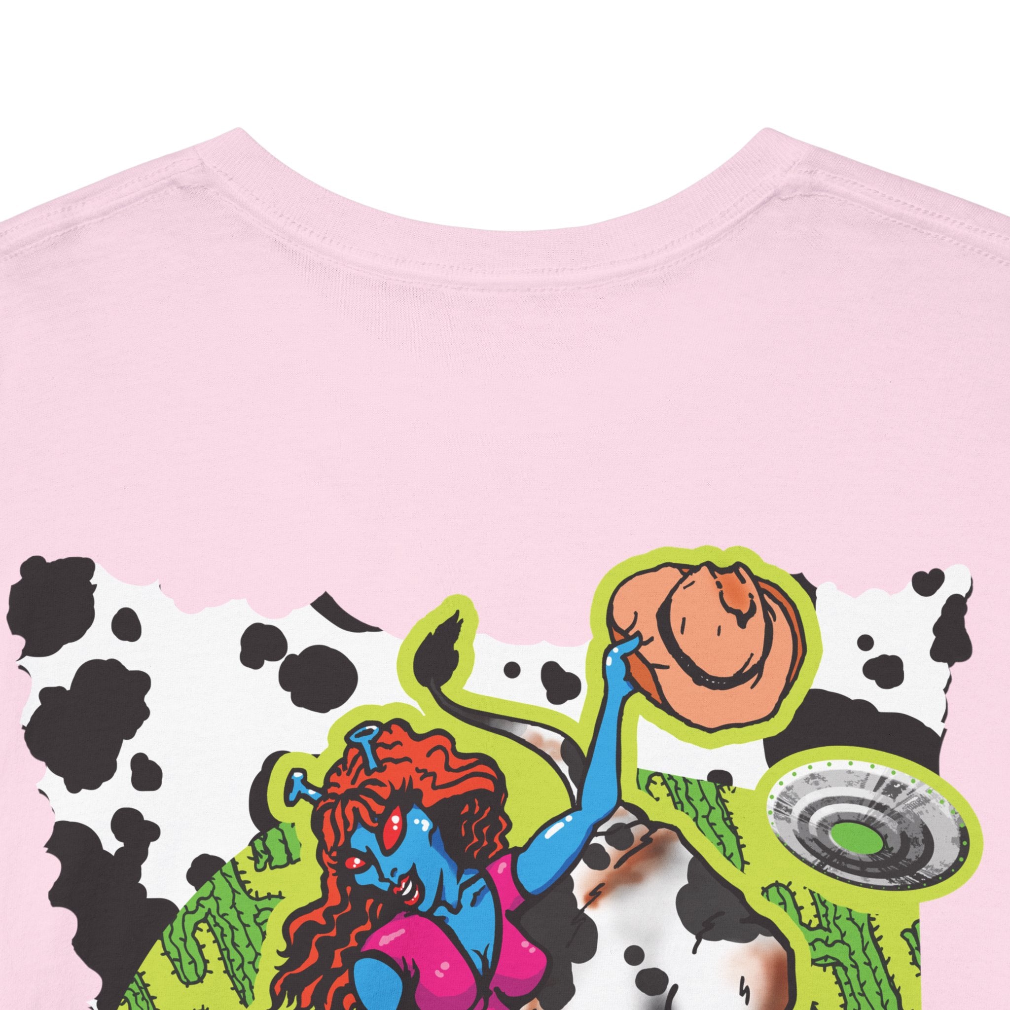 'Cryptid Cowgirl' — Retro Alien Rodeo Graphic Tee