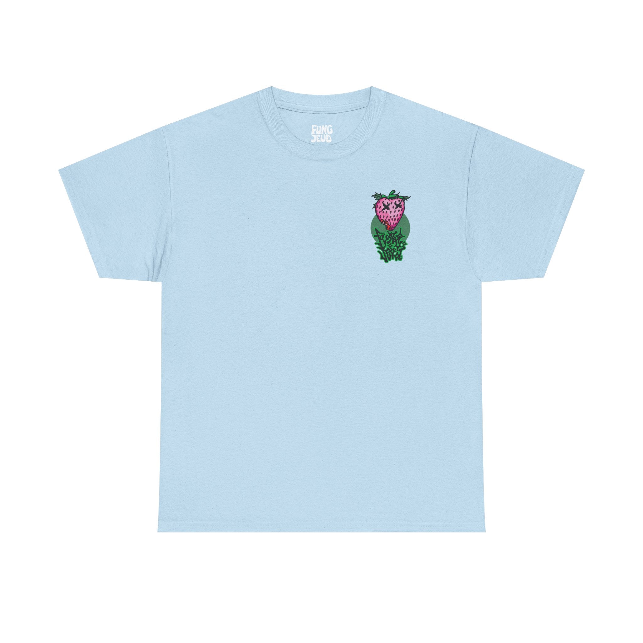 Strawberry Girl Anime Tee — Cute Kawaii Graphic T-Shirt