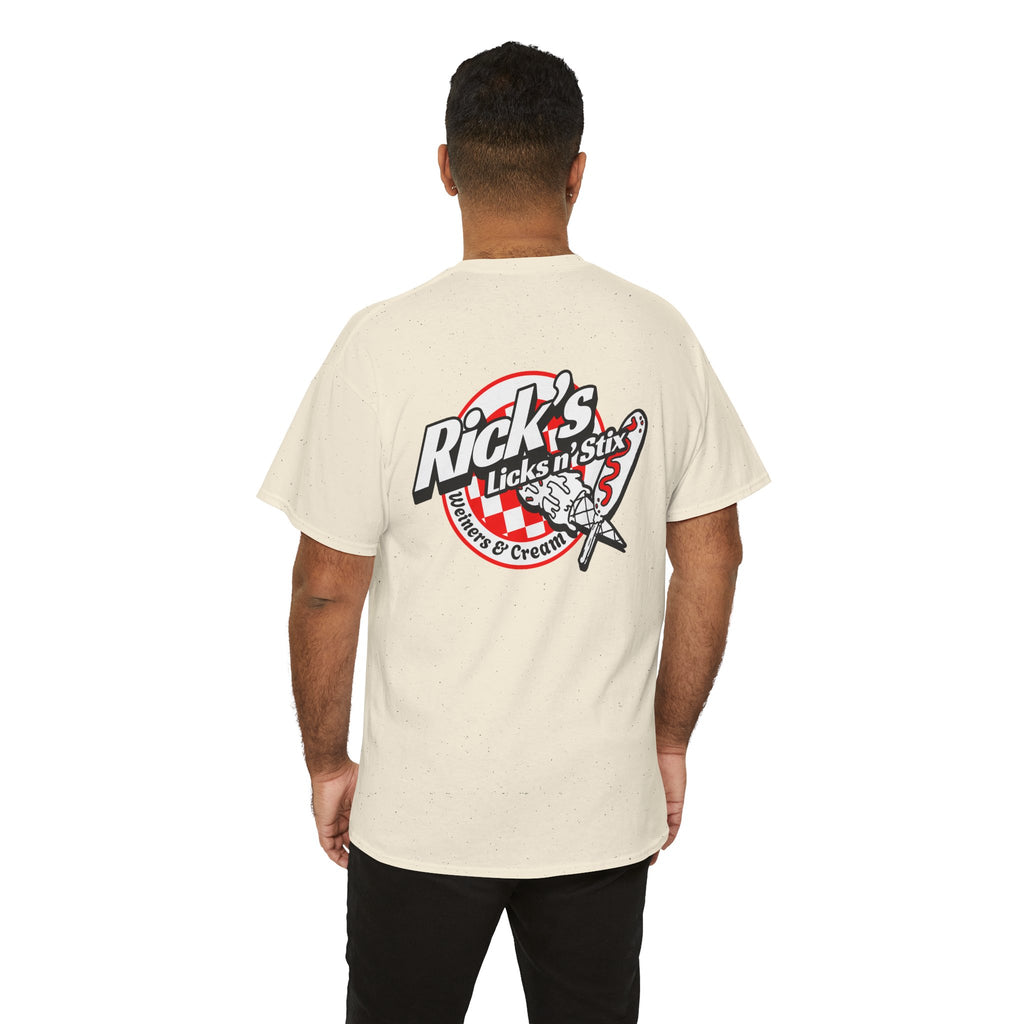 Rick's Licks n' Stix -Official T shirt