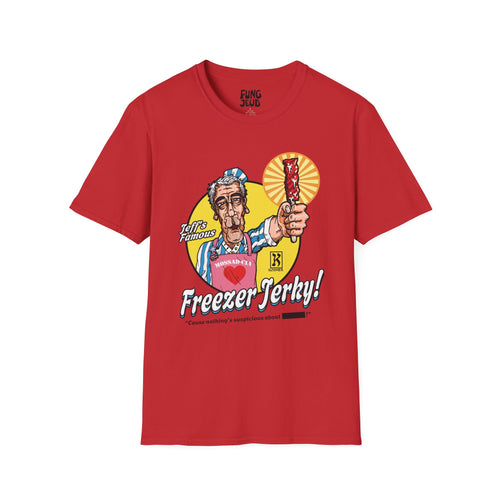 'The Jerkyman Can' - Epstein Files T-Shirt