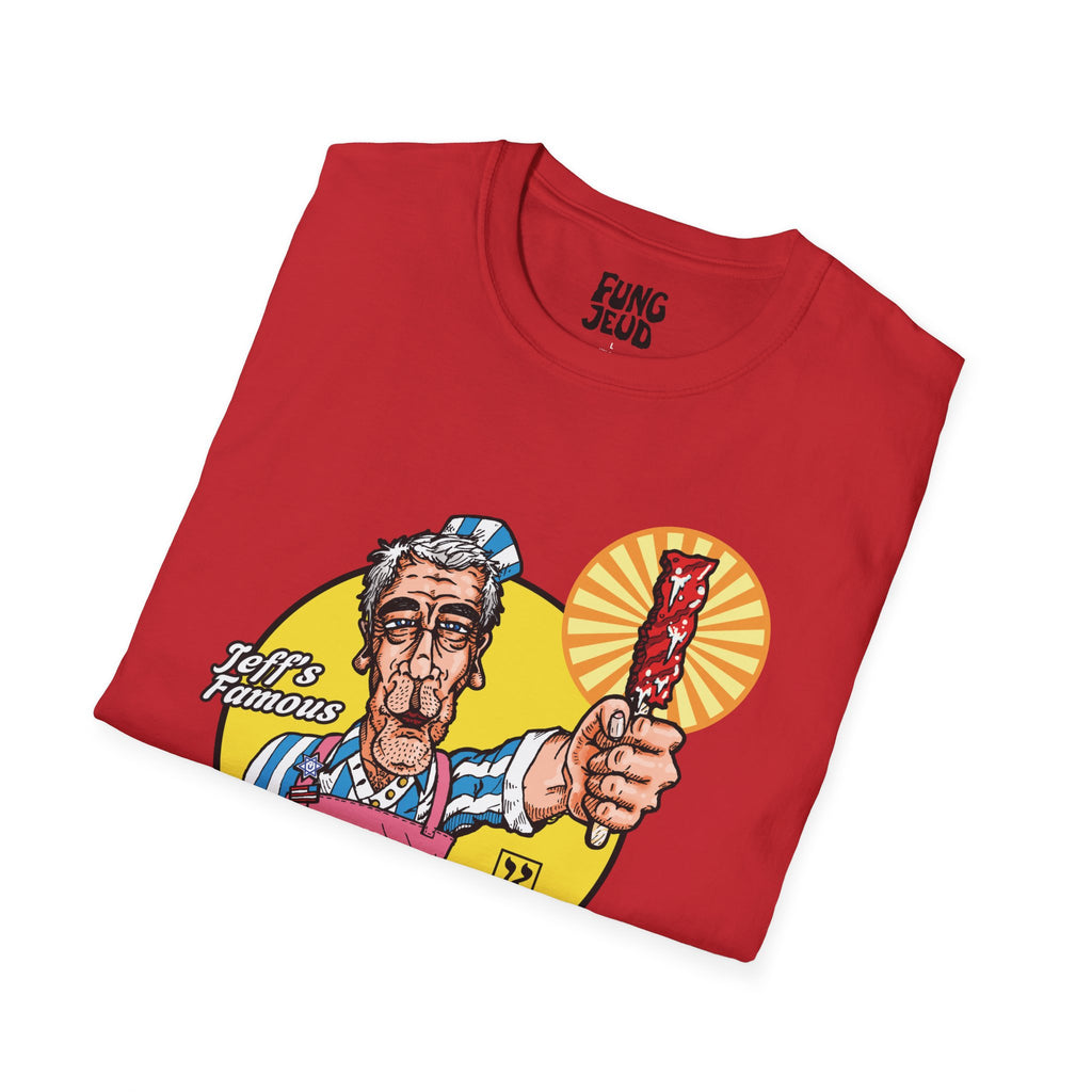 'The Jerkyman Can' - Epstein Files T-Shirt