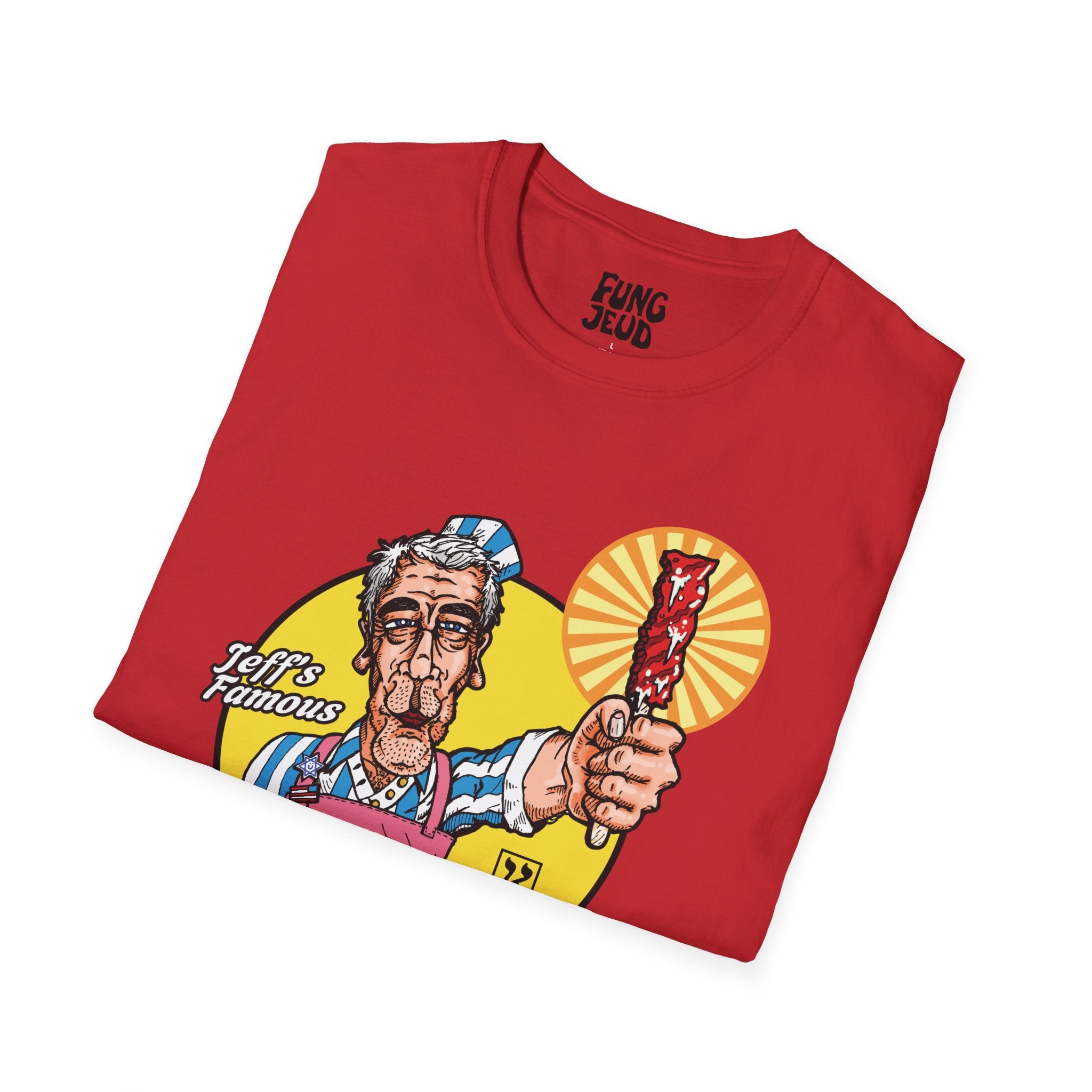 'The Jerkyman Can' - Epstein Files T-Shirt