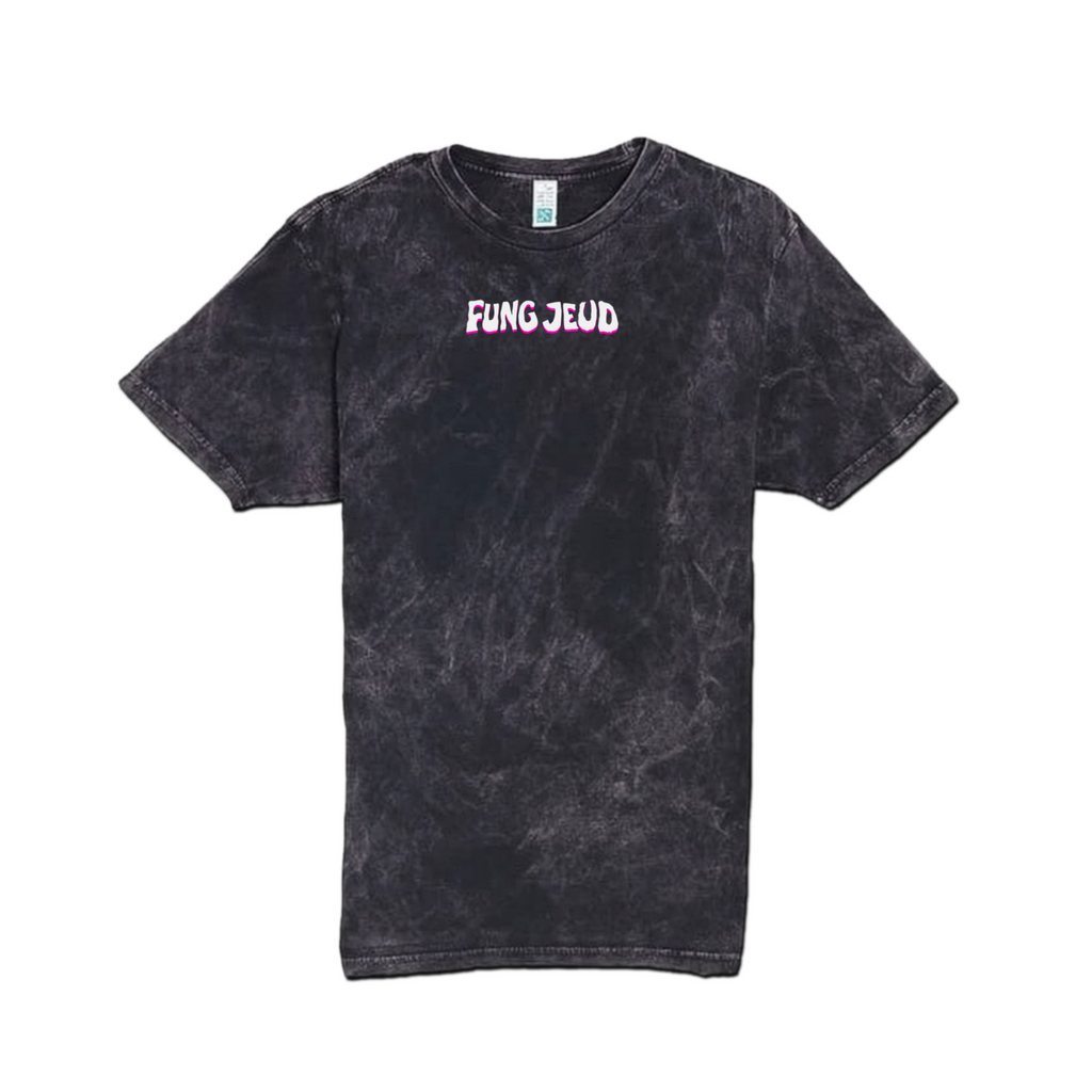 'Mortal Coil' Vintage Stonewashed Graphic Tee — Psychedelic Acid Punk Art