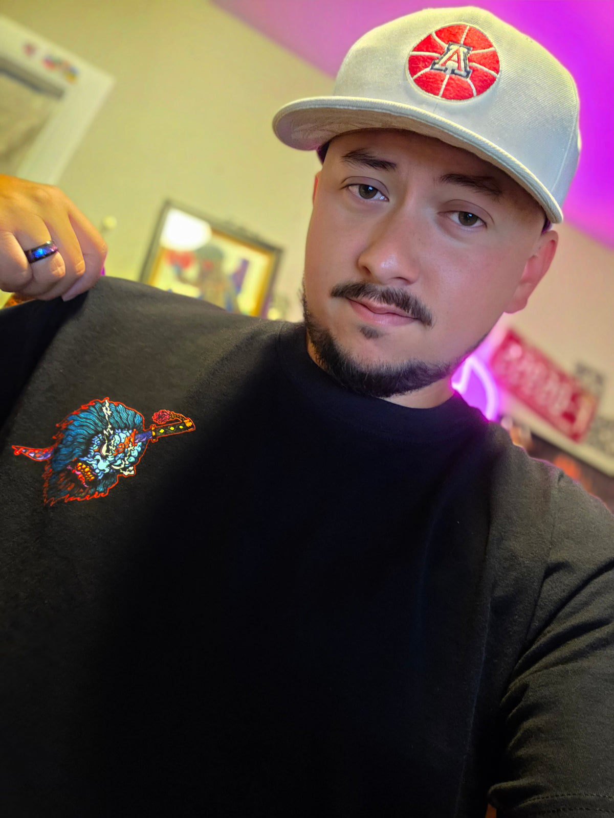 Choppaboiz Graphic T-Shirt — Japanese Tat and Yeti Design