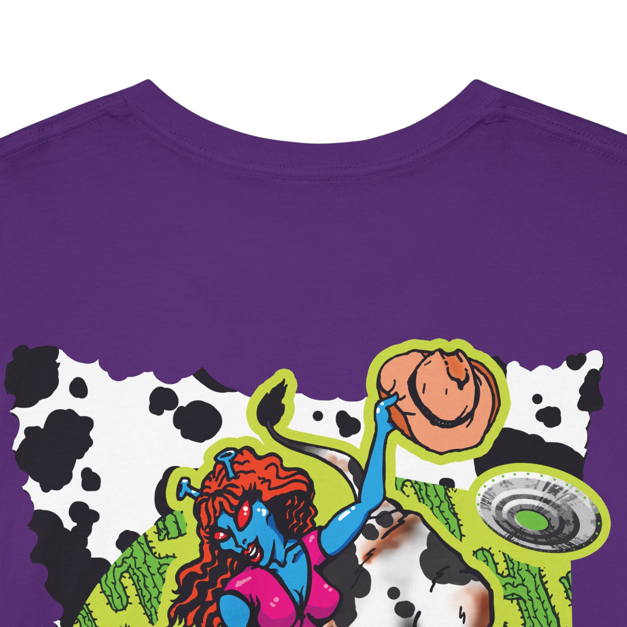 'Cryptid Cowgirl' — Retro Alien Rodeo Graphic Tee