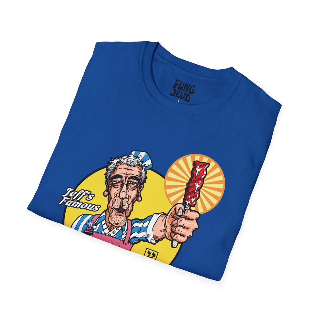 'The Jerkyman Can' - Epstein Files T-Shirt
