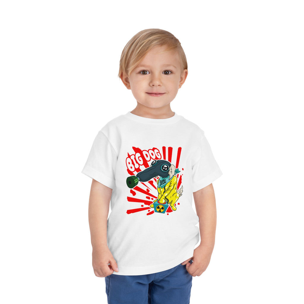 TODDLER Tee — 'Big Dog' let me do it for you dog t-shirt