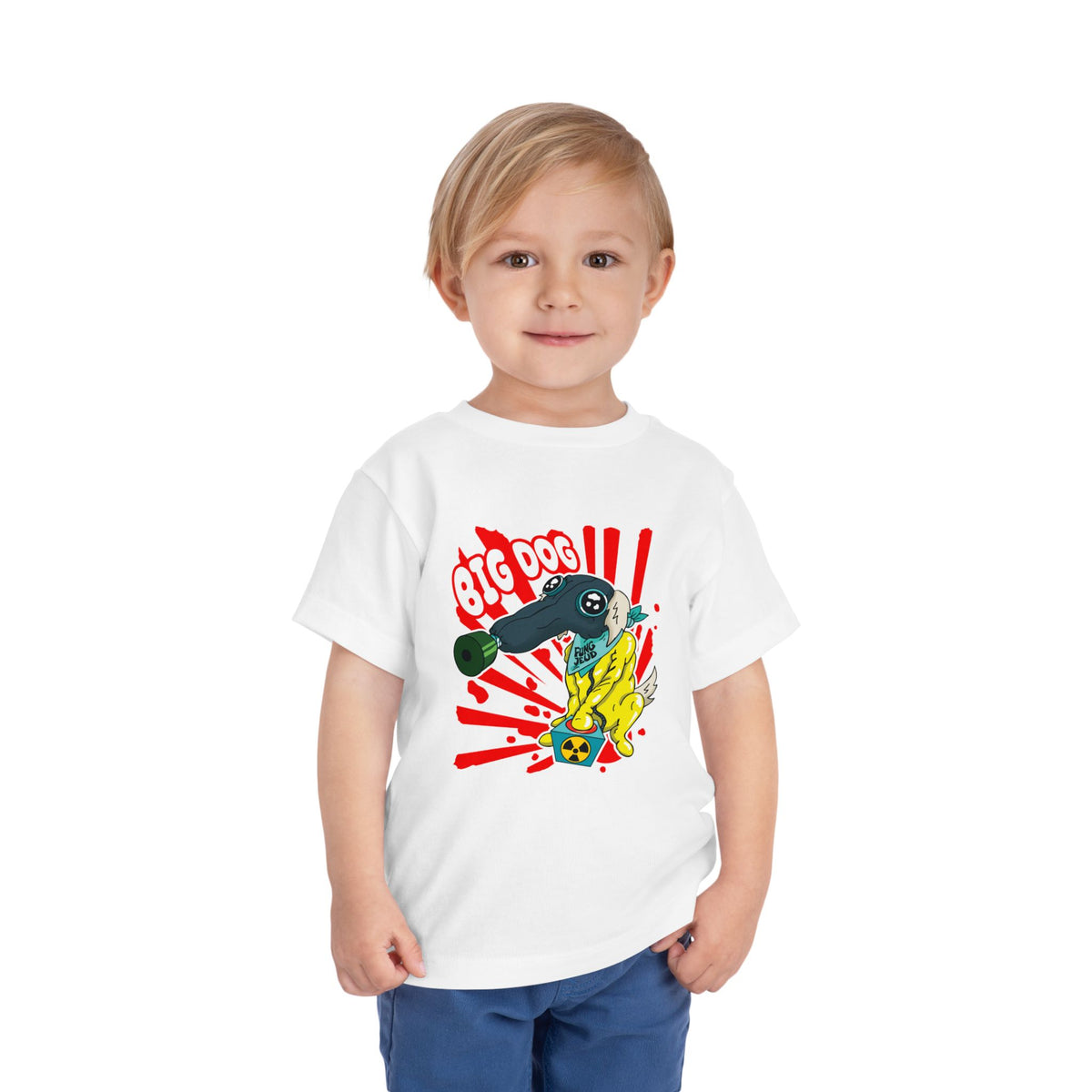 TODDLER Tee — 'Big Dog' let me do it for you dog t-shirt