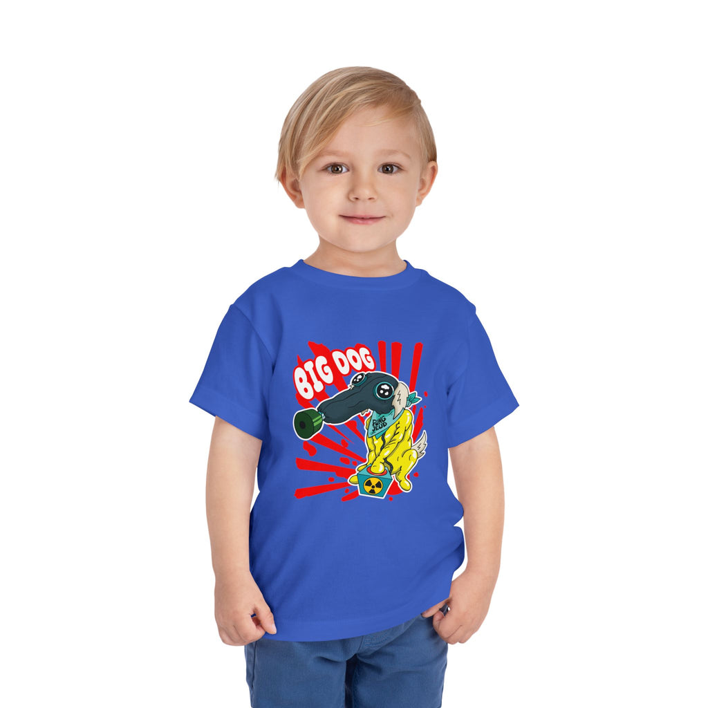 TODDLER Tee — 'Big Dog' let me do it for you dog t-shirt