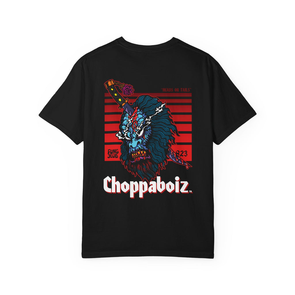 Choppaboiz Graphic T-Shirt — Japanese Tat and Yeti Design