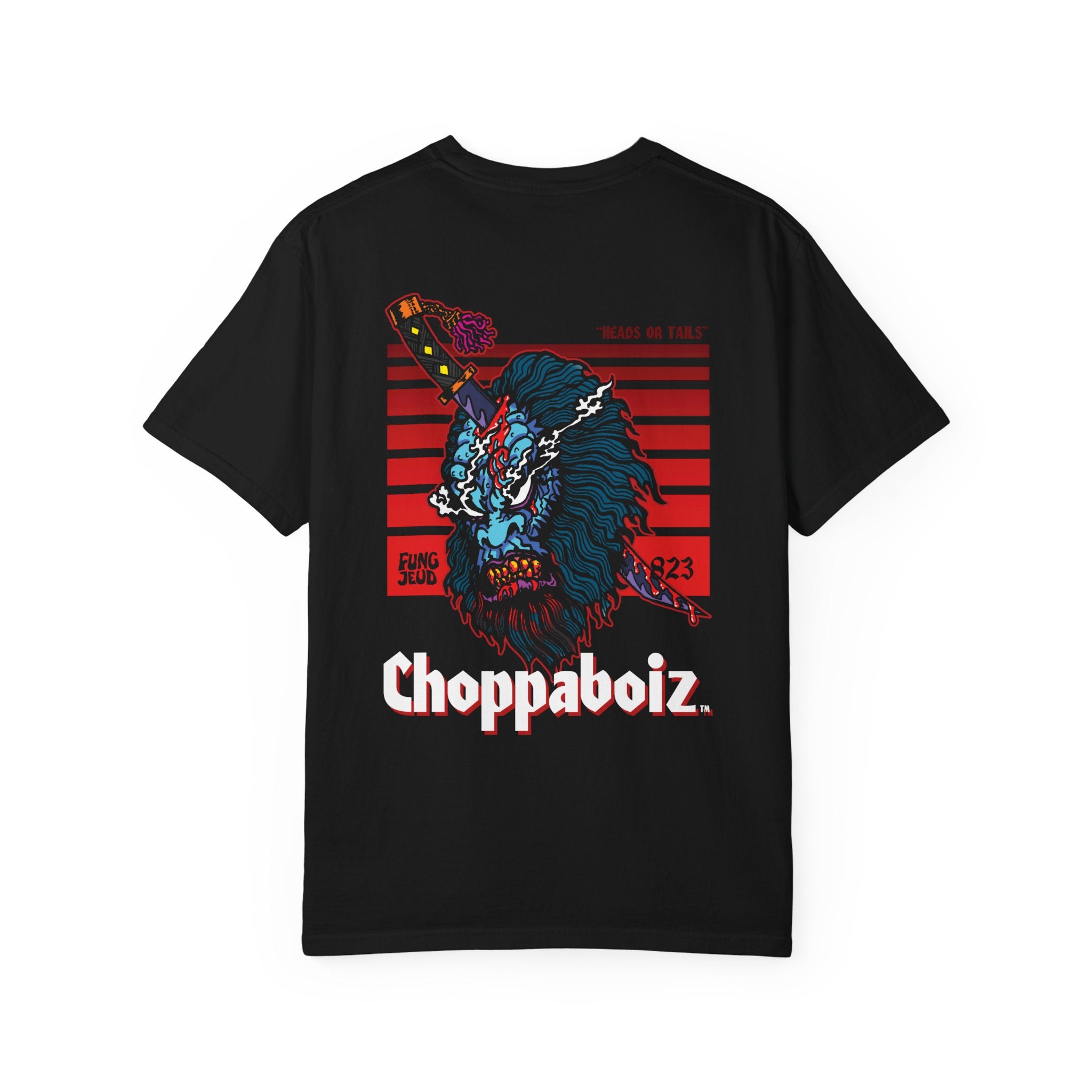 Choppaboiz Graphic T-Shirt — Japanese Tat and Yeti Design