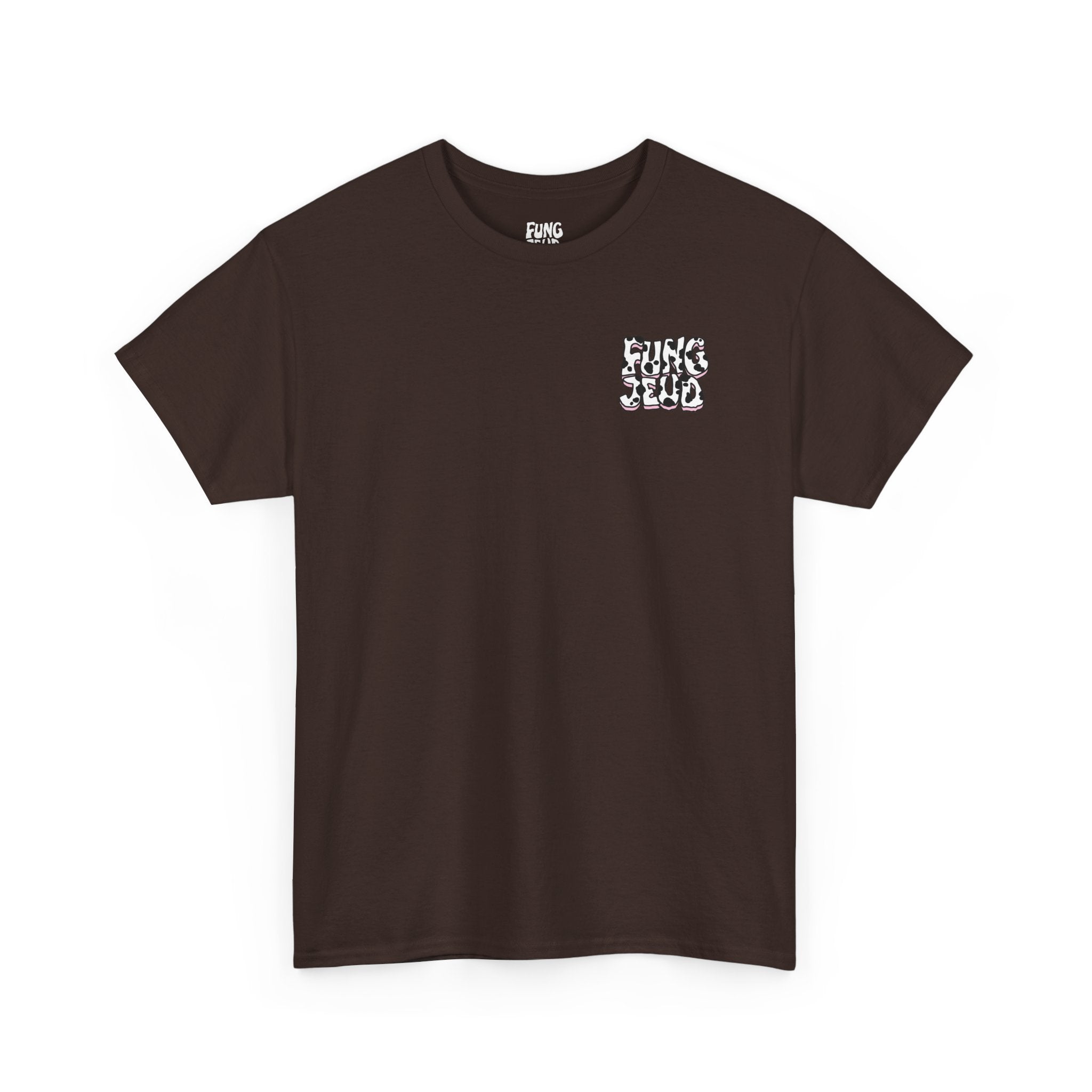 'Cryptid Cowgirl' (Alternate Pink)  Graphic Tee — Retro Rodeo Alien Shirt