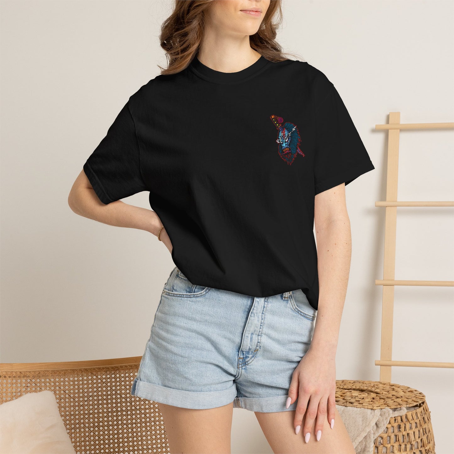 Choppaboiz Graphic T-Shirt — Japanese Tat and Yeti Design