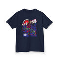 Kids Tee — Neon Cyber Unicorn Graphic Tee (サイバー攻撃)