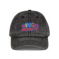 BINGO WARRIOR- Embroidered stonewashed vintage baseball cap