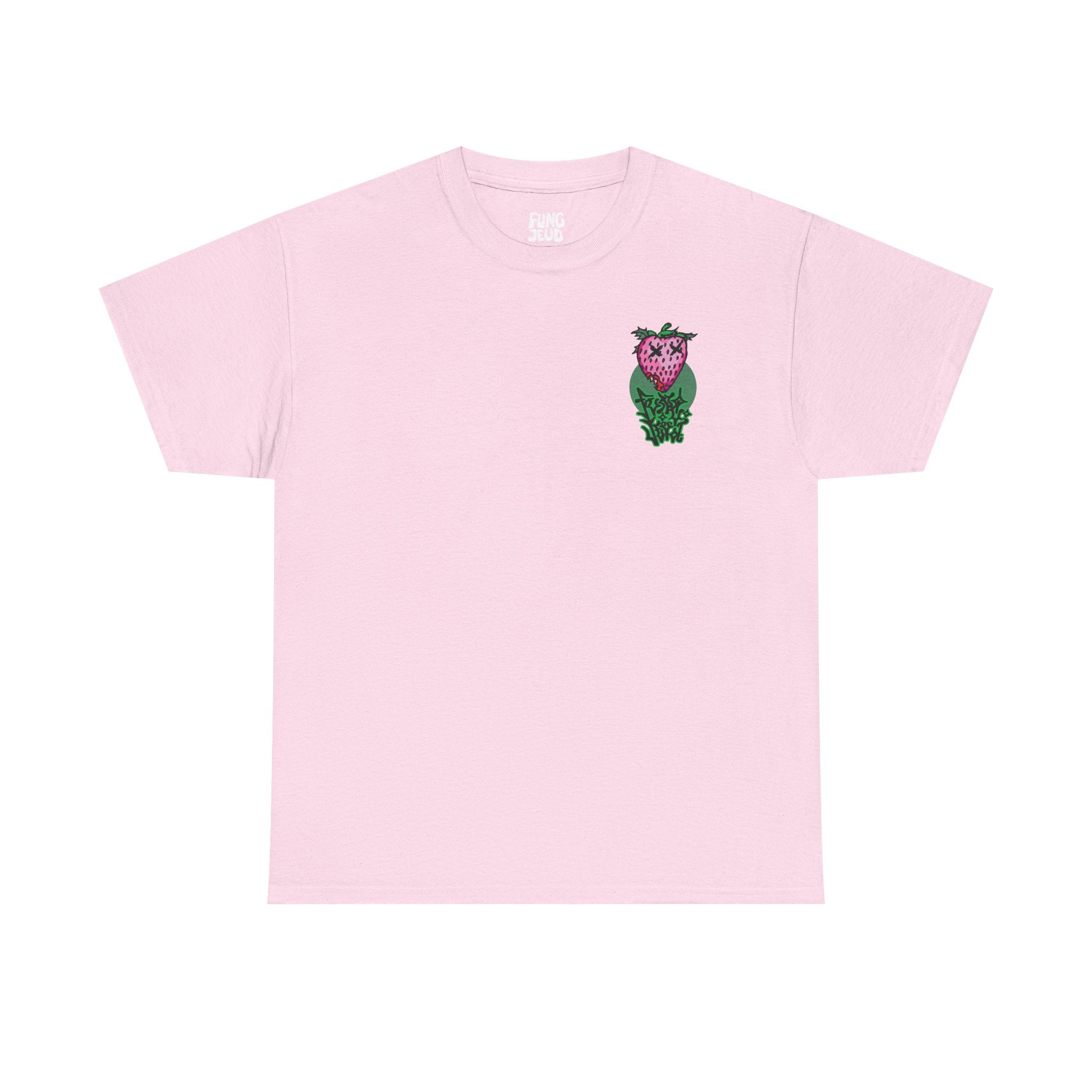 Strawberry Girl Anime Tee — Cute Kawaii Graphic T-Shirt