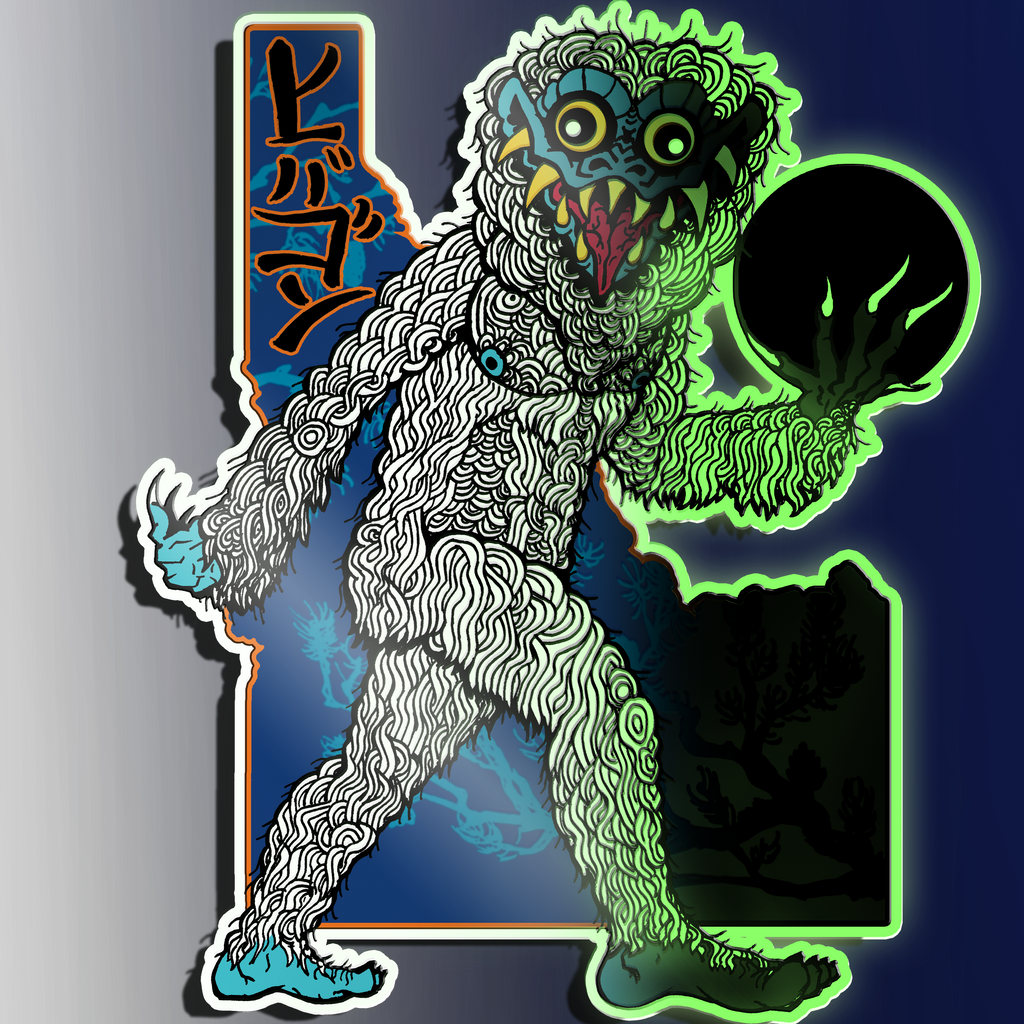 Yokai Bigfoot (Glow-in-the-Dark) (Idaho)